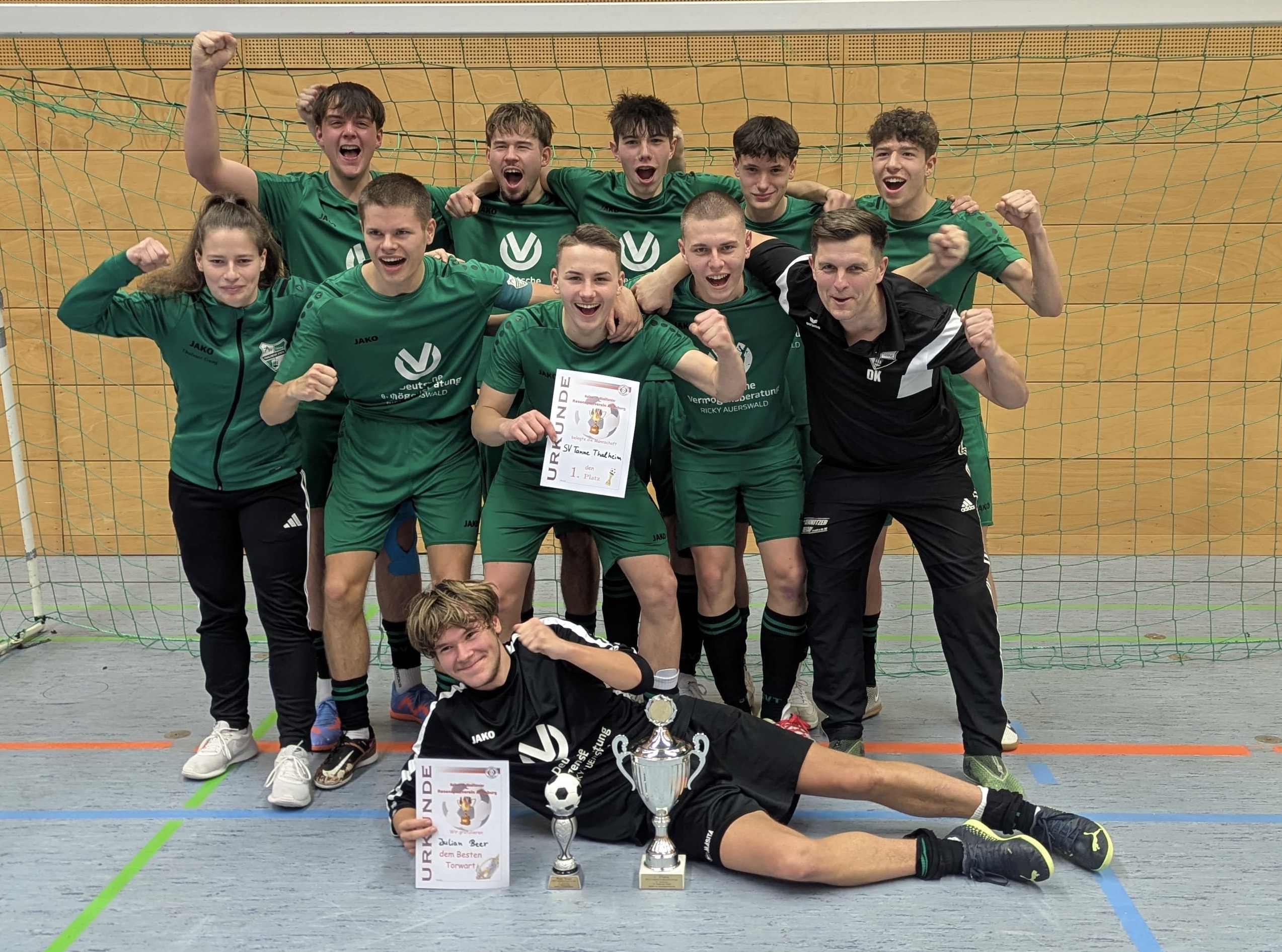 Der Triumphzug der A-Jugend rollt weiter