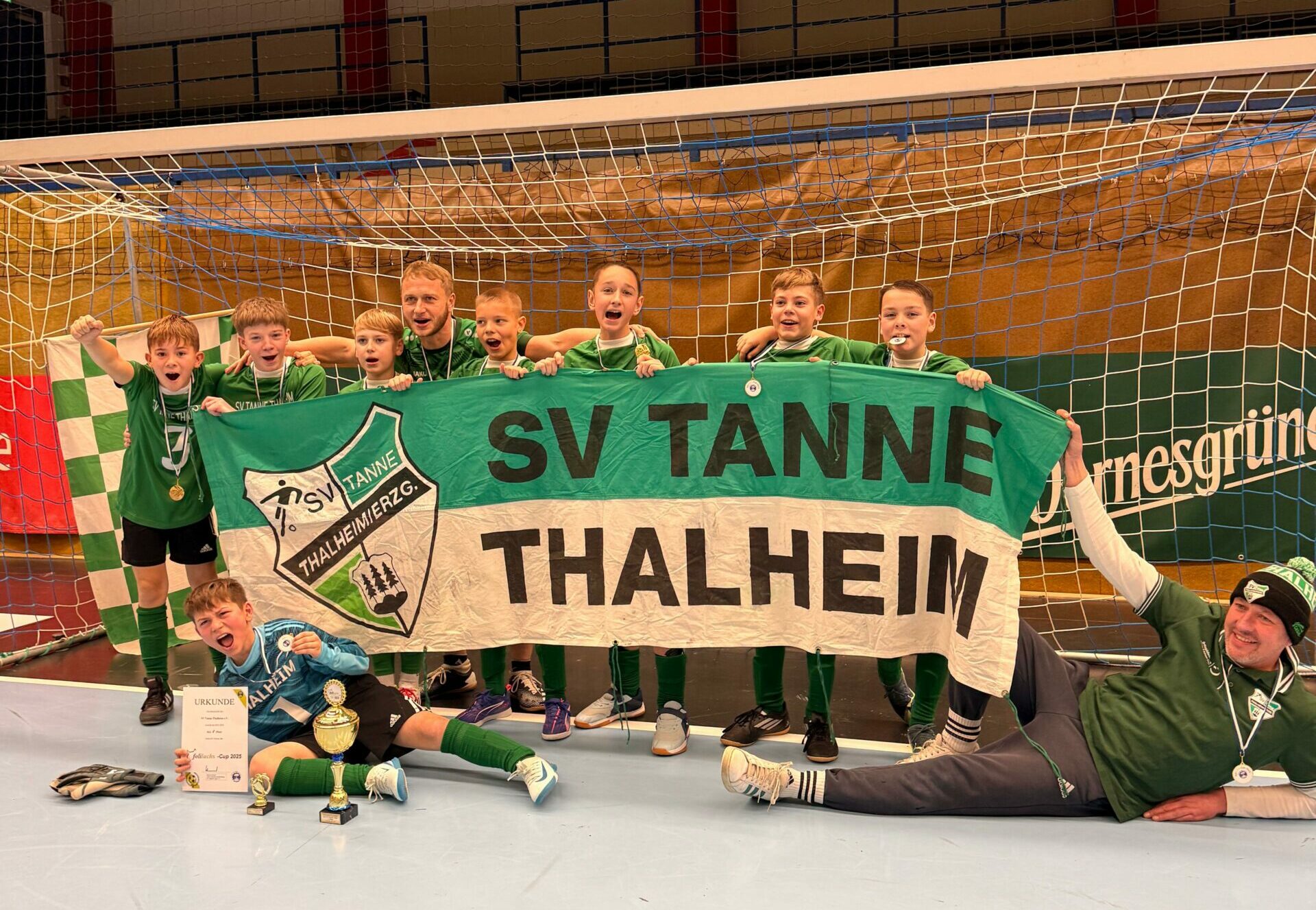 Turniersieg in Lößnitz unserer D-Jugend