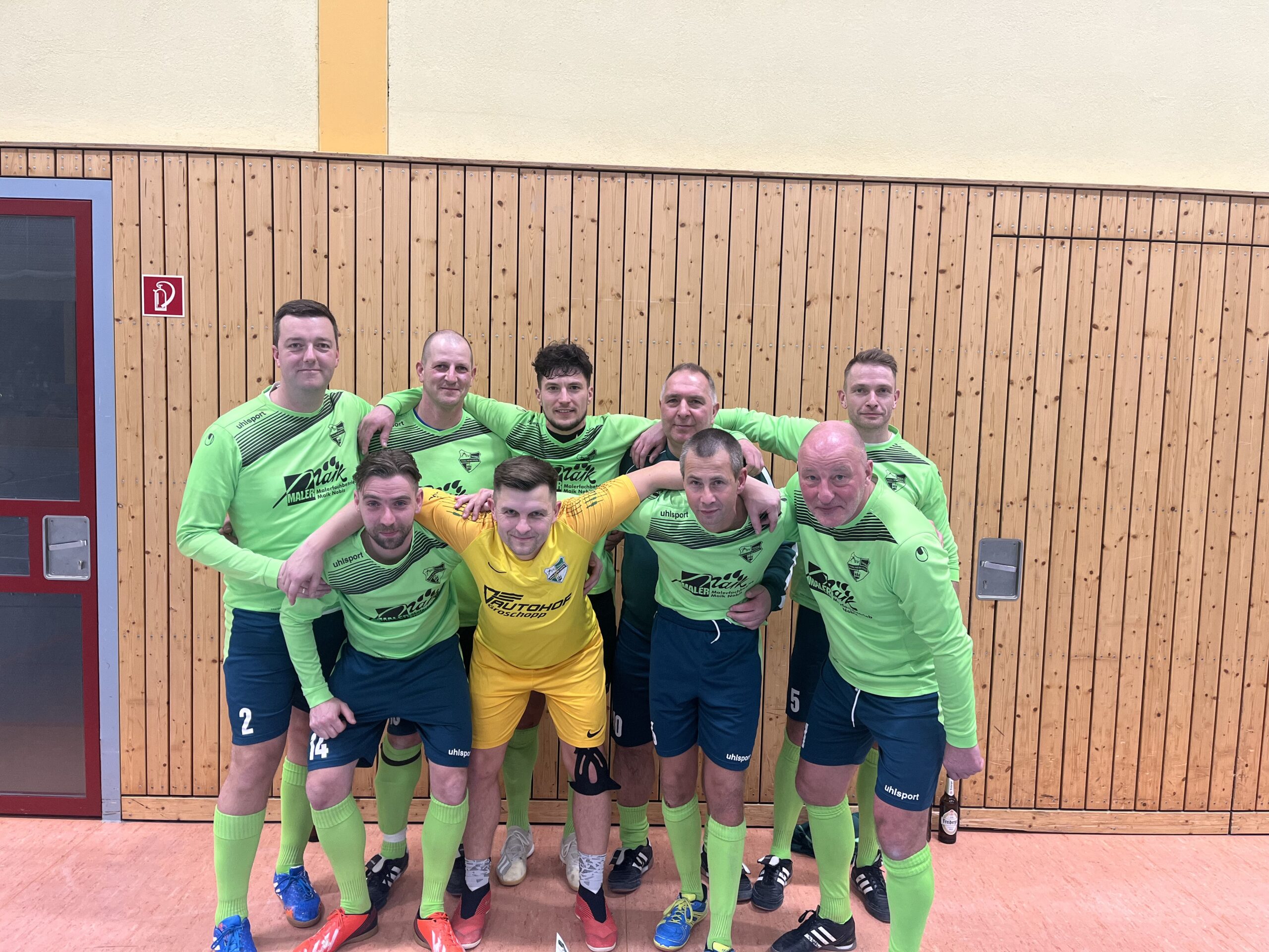 Platz 2 für unsere Alten Herren in Burkhardtsdorf