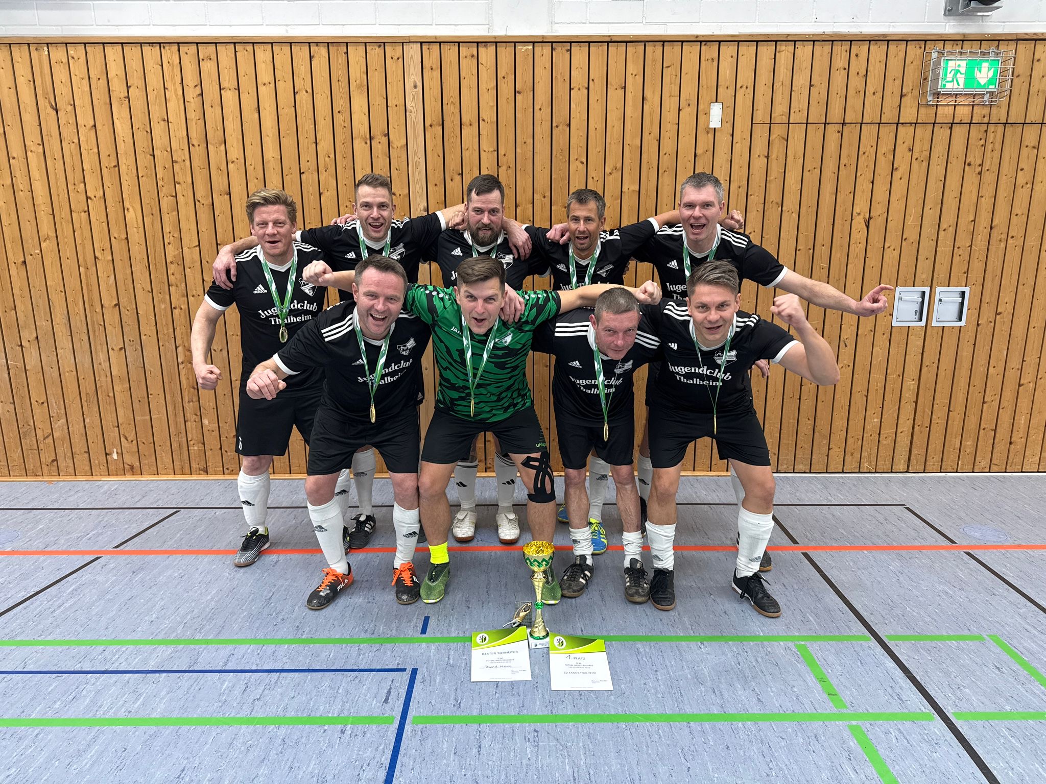 Ü40 Landesmeister im Futsal
