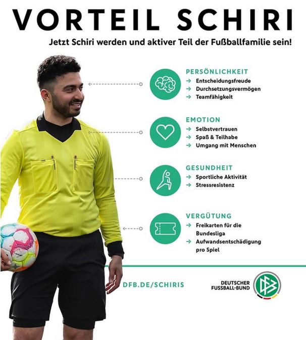 Entscheide Dich jetzt für eine Schiedsrichterlaufbahn bei den Tannen – Meldeschluß im Verein 19. Februar!